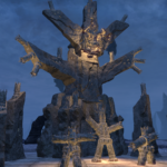 Skulllord's Sithis Statue with Worshippers