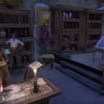 Tearna's Cozy Library! ESO Beautiful Library Tour! Touring homes and getting decoration inspiration! Streamed at twitch.tv/jhartellis on December 2, 2018