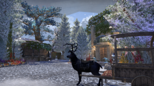 Snow Globe Courtyard, ETU Winter/Holiday Contest