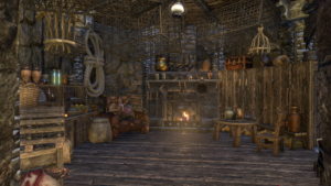 Inside Hagrid's Hut
