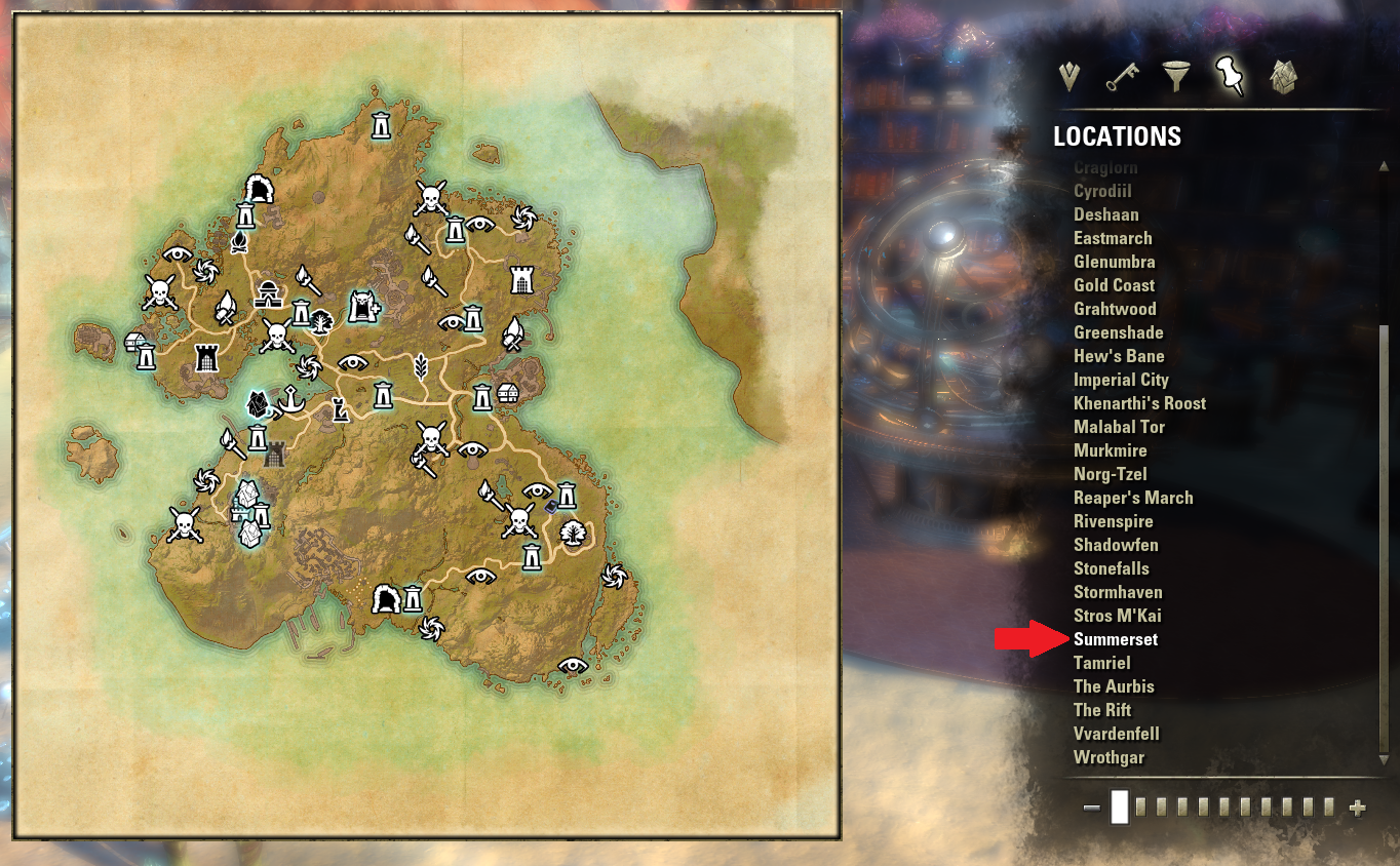 Treasure Map 1 9 Images - Eso Bleakrock Treasure Map 1 Maping Resources, .....